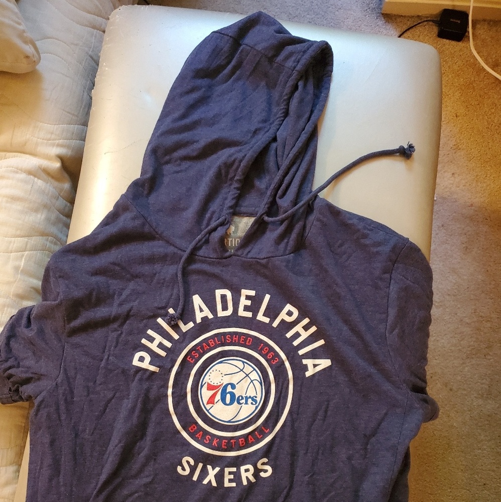 Philadelphia 76ers Layered Hoodie